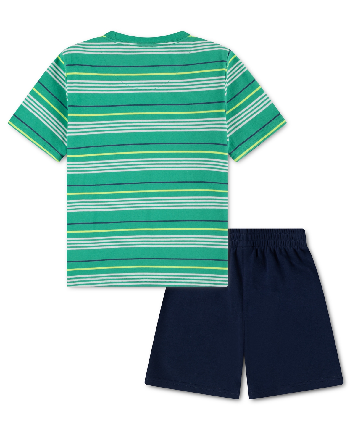 Nike Boys' 4-7 Striped Short-Sleeve T-Shirt and French Terry Shorts, 2-Piece Set