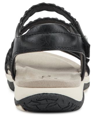 Women's Stellon Braided Strappy Flat Sandals