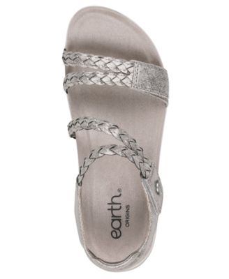 Women's Stellon Braided Strappy Flat Sandals