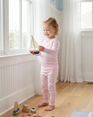 Toddler Girls Ballet Stripe Pajama Set