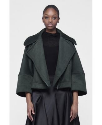 Women's Boxy Biker Jacket