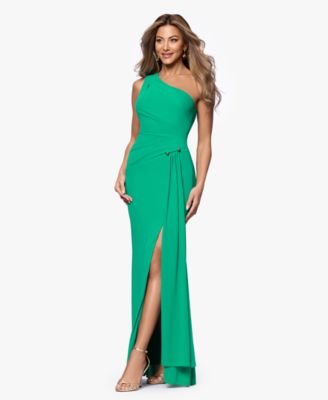 Women's One-Shoulder Maxi Dress