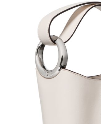 Halo Mini Smooth Leather Bucket Bag