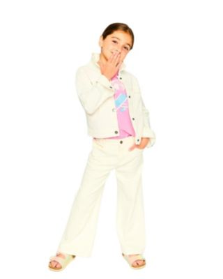 Toddler Girls Wide Leg Jeans