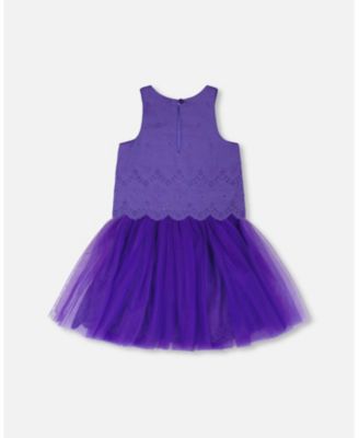 Big Girls Sleeveless Top and Skirt Set