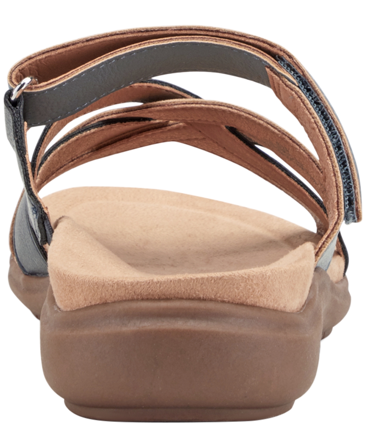 Easy Spirit Women's Waylin Strappy Flat Slip-On Sandals