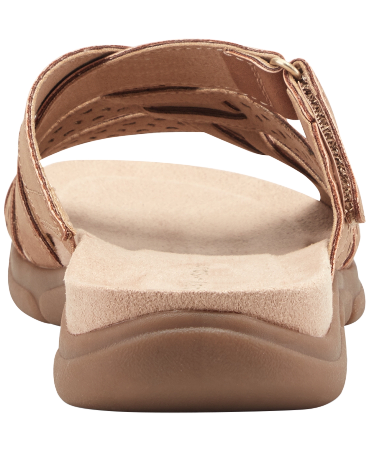 Easy Spirit Women's Melinna Strappy Flat Slip-On Sandals