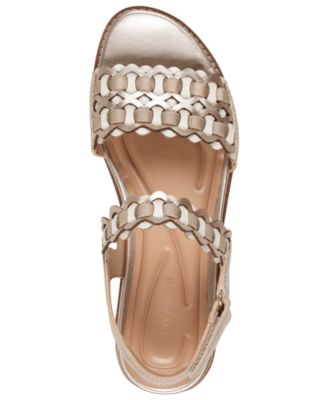 Women's Warna Woven Flat Slingback Sandals