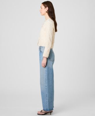 Women's Textured Slim Fit Jacket