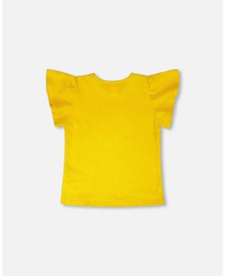 Toddler Girl Crinkle Jersey Top