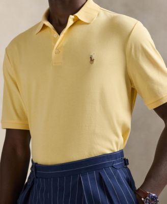 Men's Classic-Fit Soft Cotton Polo Shirt
