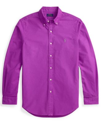 Men's Garment-Dyed Oxford Shirt