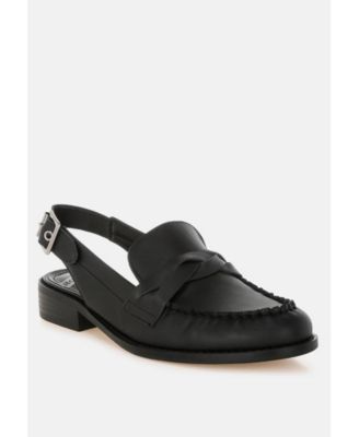 Women's Jemykin Genuine Leather Loafer Sandals