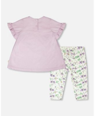 Baby Girls Jersey Tunic and Cotton Capri Set