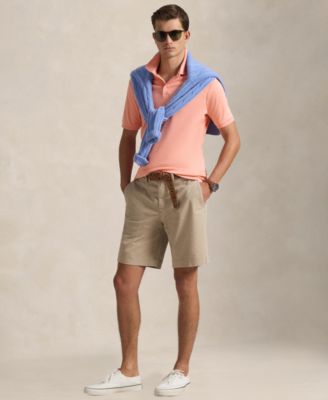 Men’s Slim-Fit Soft Cotton Polo Shirt