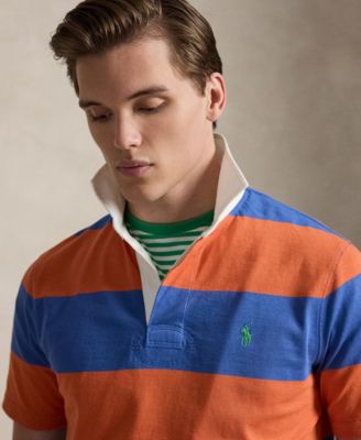 Men's Short-Sleeve Rugby Polo Shirt