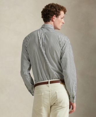 Men's Classic-Fit Striped Broadcloth Shirt