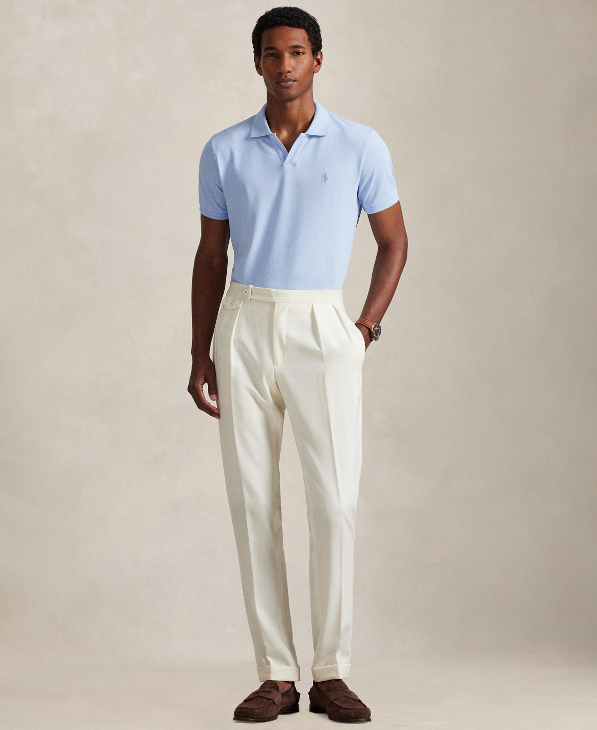 Polo Ralph Lauren Men's Classic-Fit Stretch Mesh Shirt