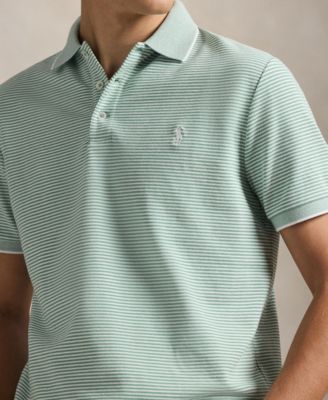 Men's Classic-Fit Stretch Oxford Mesh Polo Shirt
