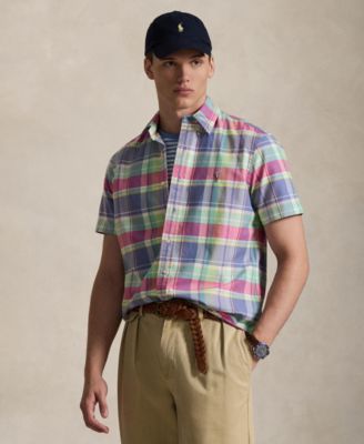 Men's Classic-Fit Short-Sleeve Oxford Shirt