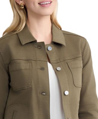 Women's Patch Pocket Denim Jacket