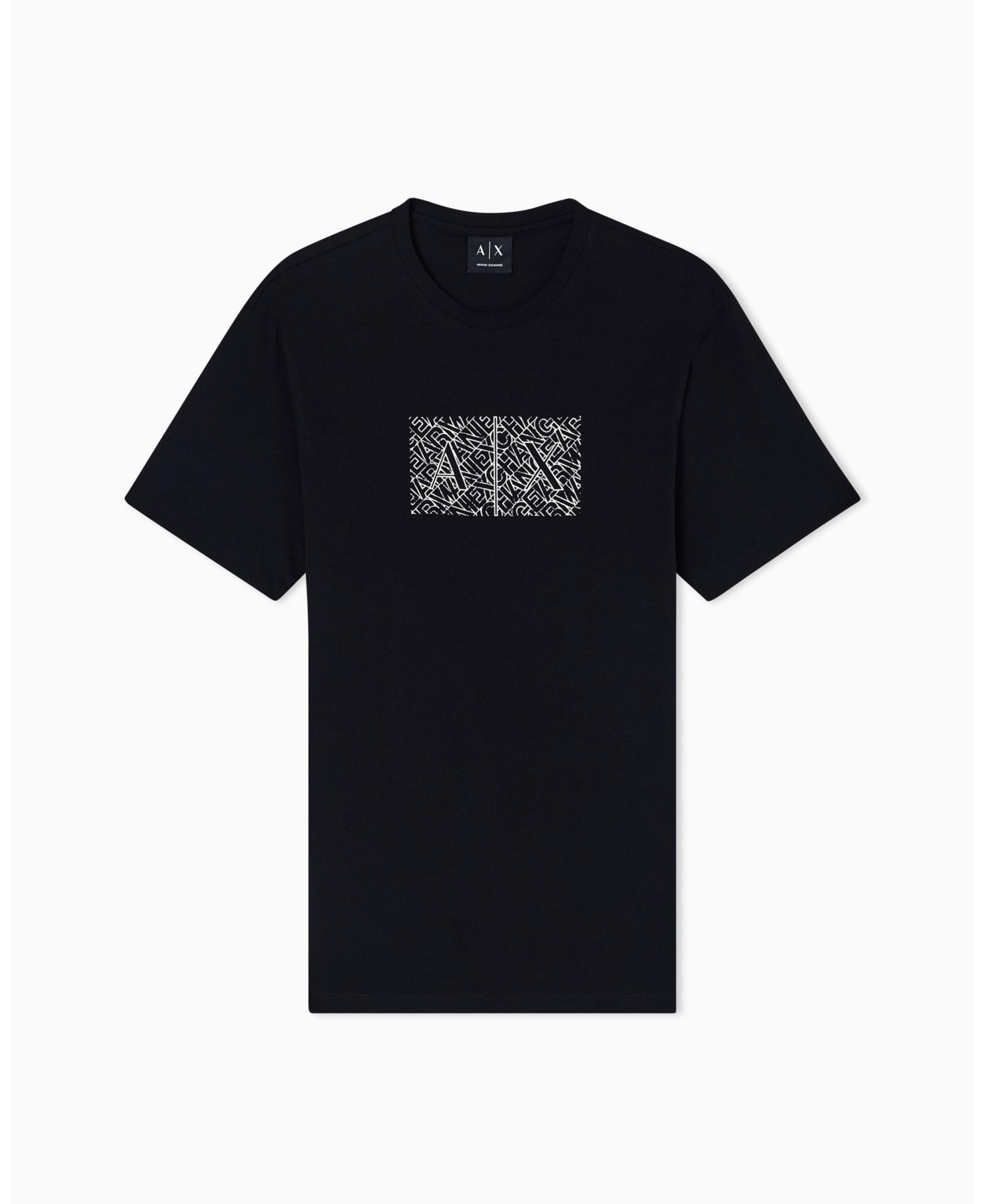 Men's Short Sleeve Jersey Printed Box Logo T-Shirt