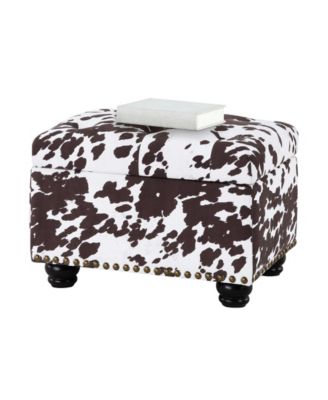 17.75" Designs4Comfort 5th Avenue Storage Ottoman