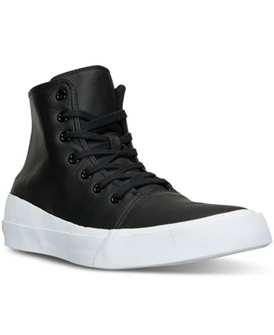 Converse Men's Chuck Taylor All Star Quantum Leather High Top Casual Sneakers from Finish Line