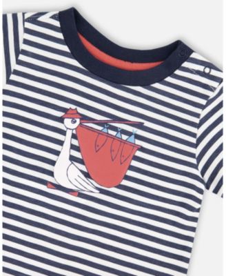 Baby Boys Cotton T-Shirt and Short Set