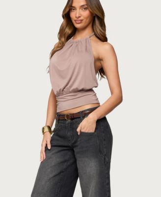 Women's Donya Backless Halter Top