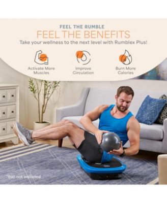 Vibration Plate Machine – Whole Body Vibration Plate for Exercise, Oscillating Platform for Recovery, Circulation, Fat Burn & Toning