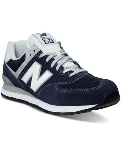 New Balance Men's 574 Varsity Classic Casual Sneakers from Finish Line