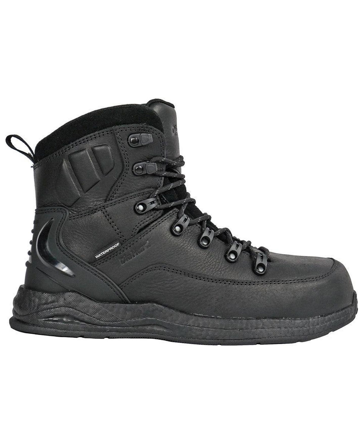 Мужские ботинки DieHard Ventura Soft Toe Side-Zipper Work Boot, цвет: Чёрный кожаный — фото 2