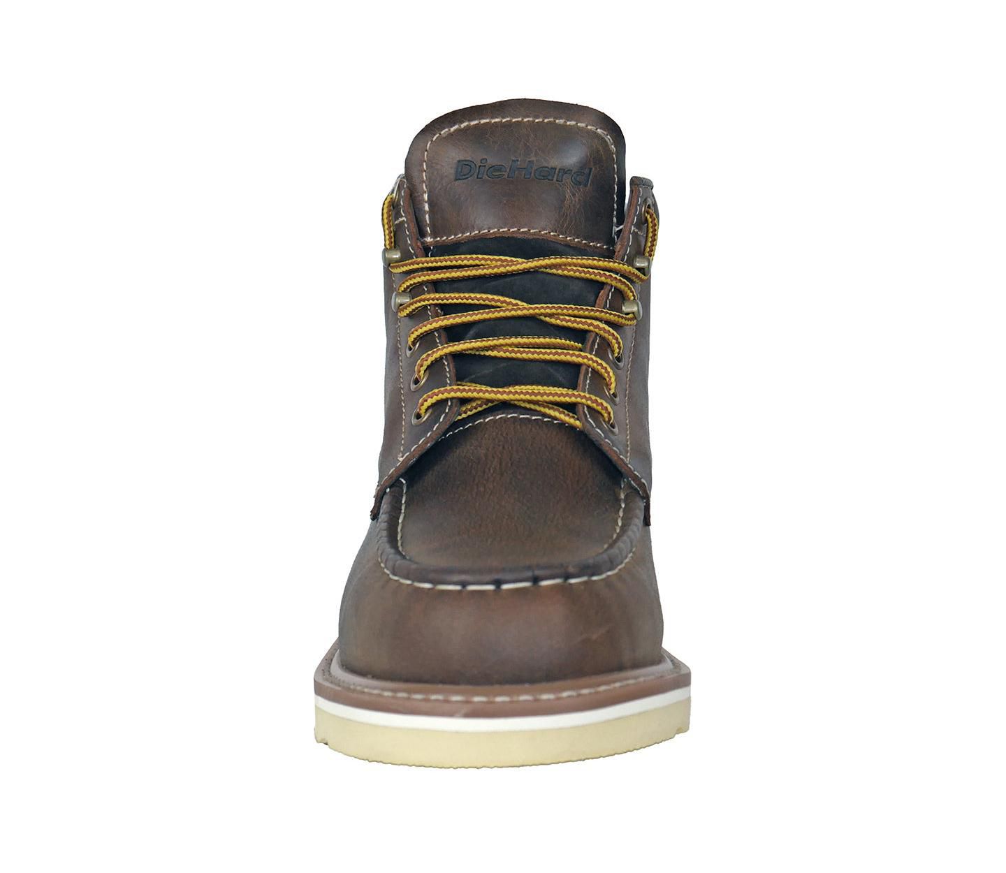 Мужские ботинки DieHard Mustang 6 Inch Soft Toe Work Boot Waxy Brown, цвет: Коричневый — фото 4