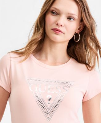 Women's Mixed Bling Logo T-Shirt