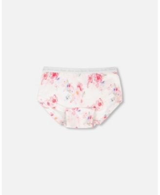 Girl Cotton Boy short Panty Printed Flowers - Toddler|Child