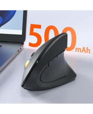 Ergonomic Vertical Wireless Mouse, Dual Mode (Bluetooth 5.4 + 2.4G),Silent Click,3 DPI Levels, for Office/Gaming,for Laptop/PC/Mac