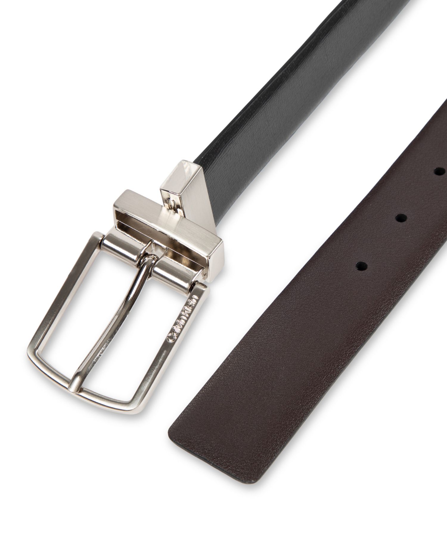 35MM Men's Reversible Saffiano Leather Belt