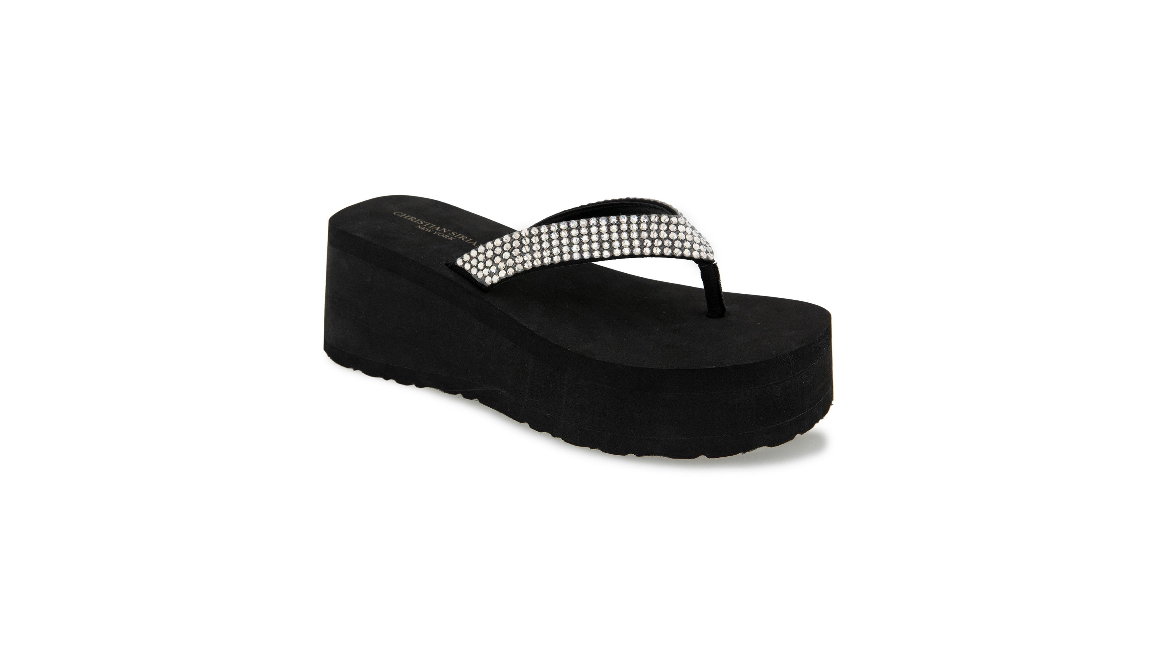 Christian Siriano Women's Filix Wedge Flip-Flop