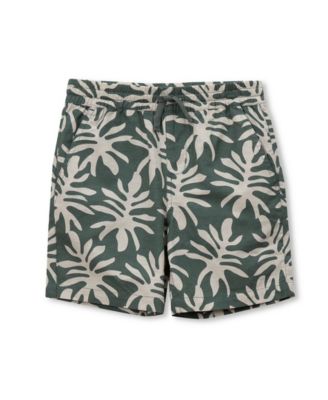 Boys Linen Slub Shorts