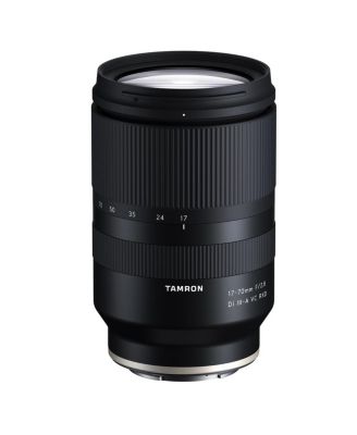 17-70mm f/2.8 Di III-A VC RXD Lens for Sony E, Bundle with 3-Section Aluminum Tripod and Cleaning Kit