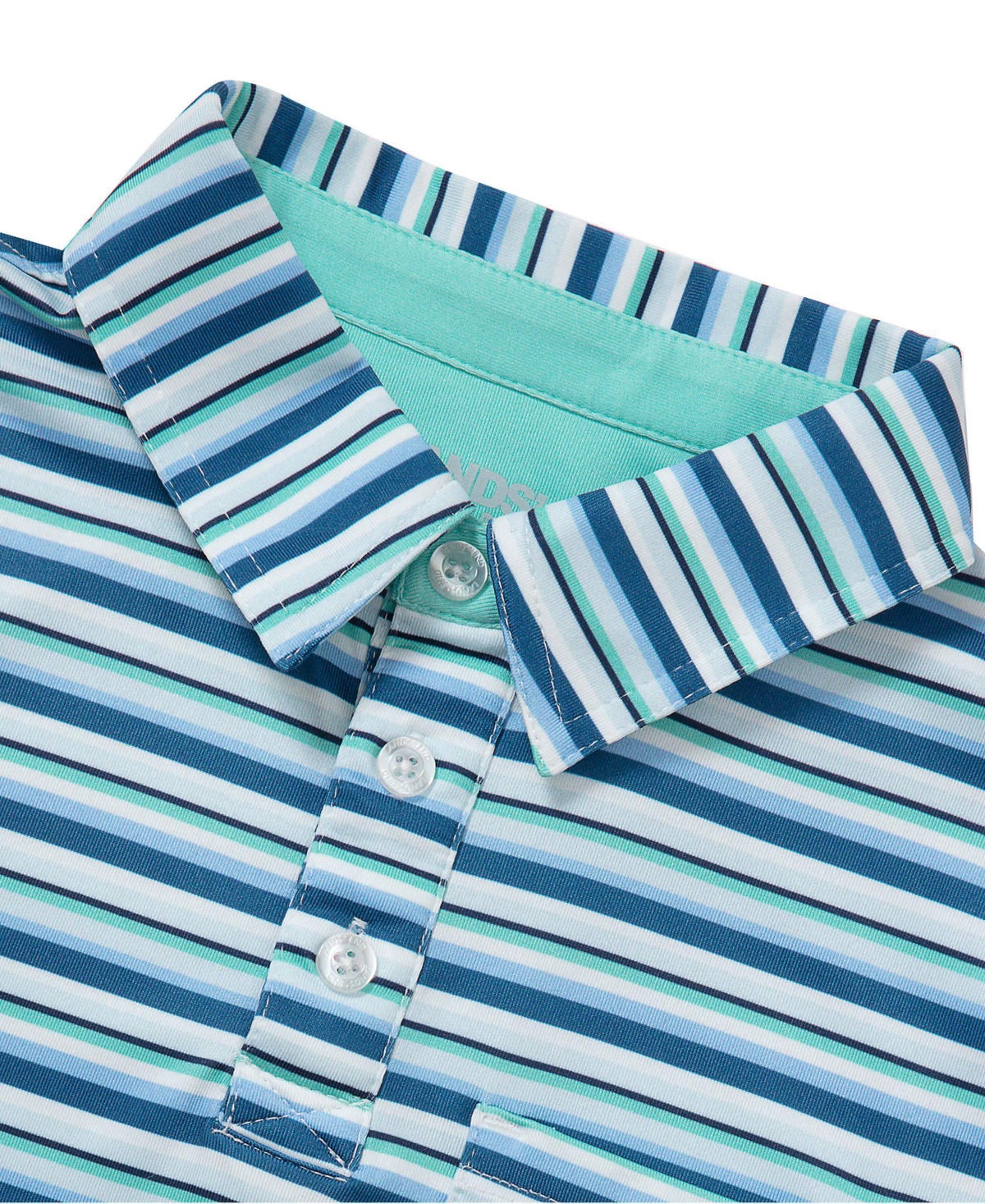 Lands' End Boys Short Sleeve Adventure Performance Polo Shirts