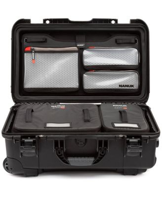Media Series 935 Wheeled Waterproof Hard Case with N-Cubik 13S, 13M Inserts and Lid Organizer