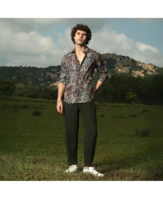 Men's Multicolour Regal Foliage Shirt