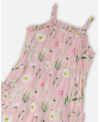 Toddler Girls Viscose Jumpsuit