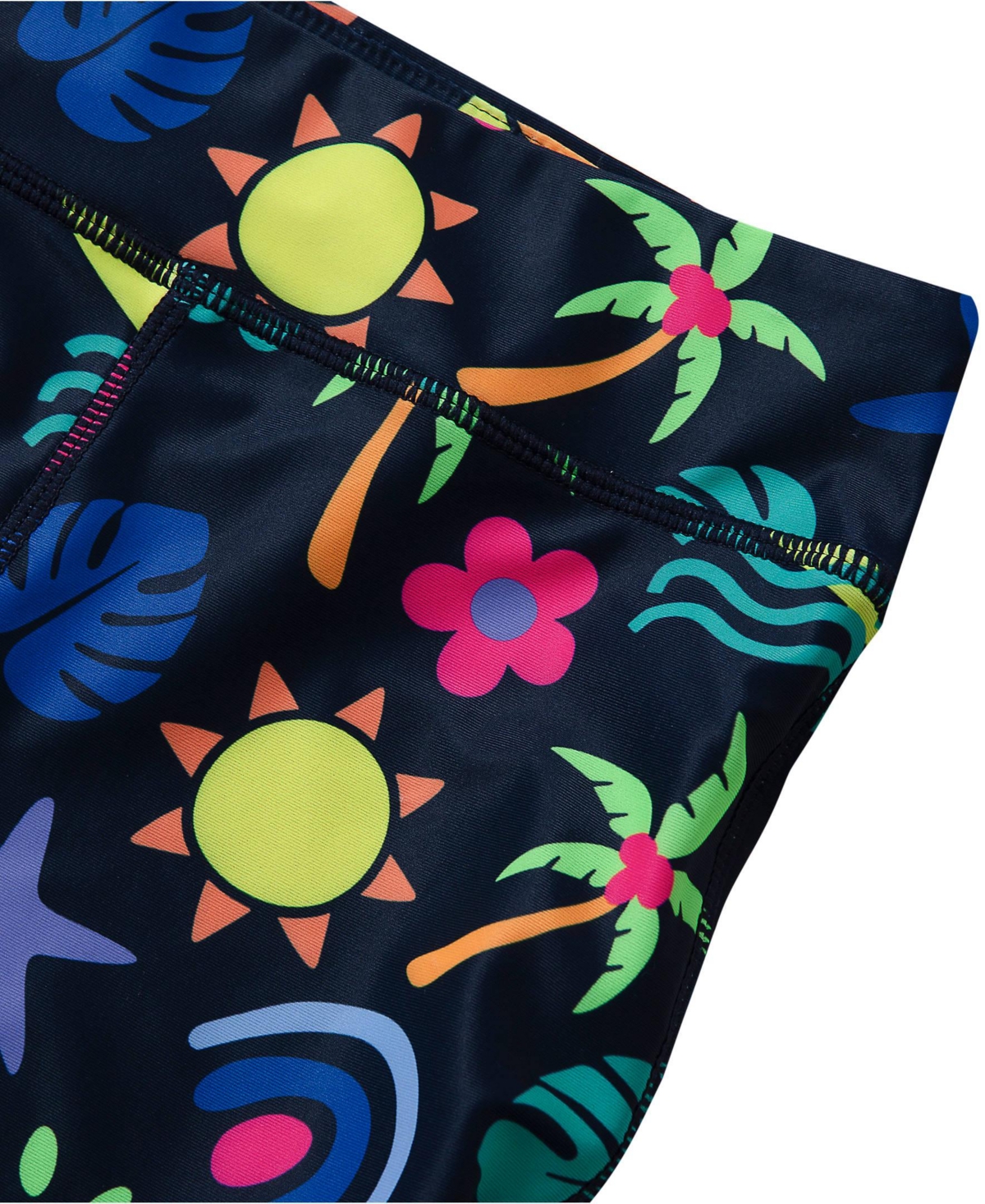 Lands' End Girls Slim Chlorine Resistant Swim Boyshort