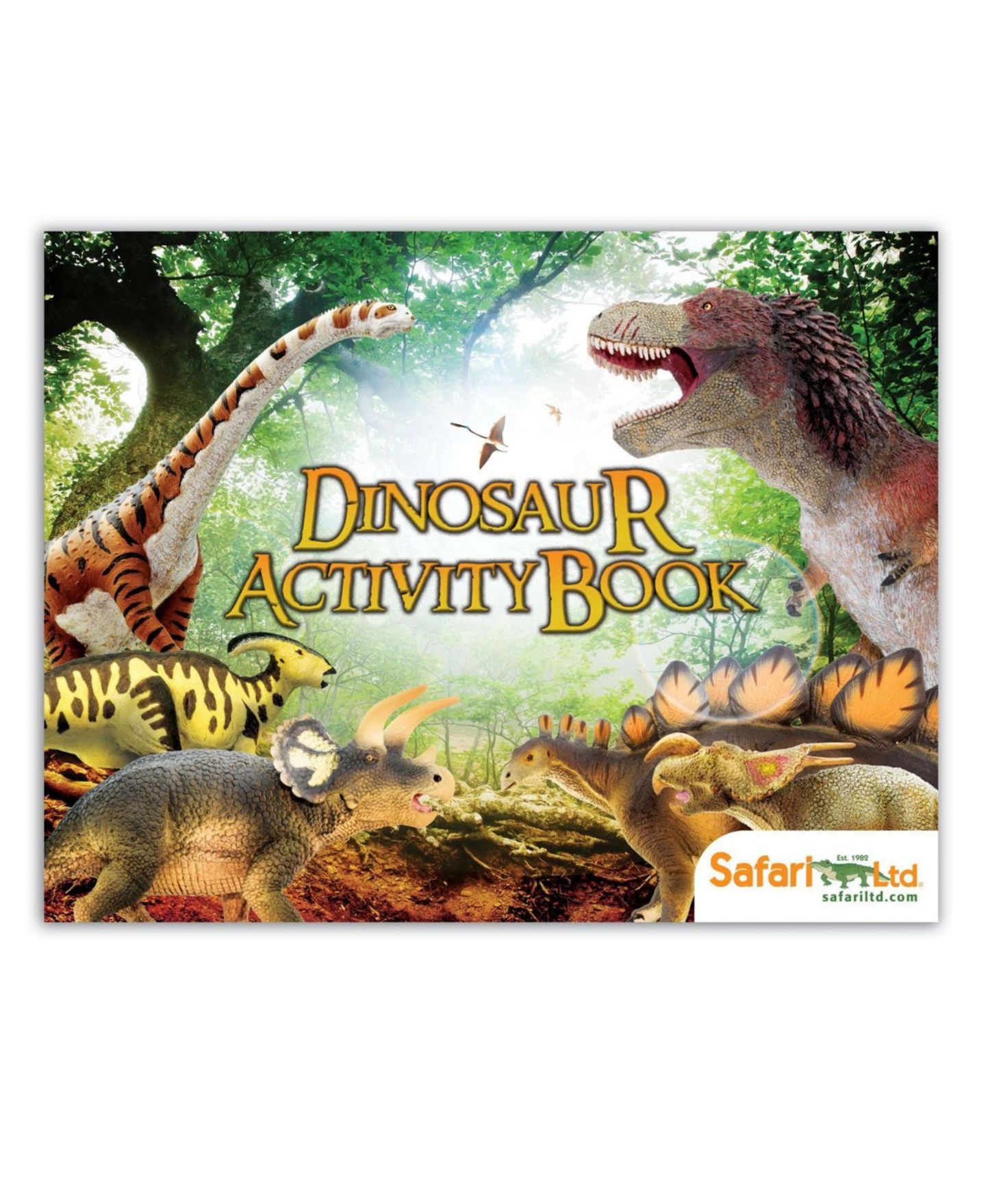 Детская игрушка Safari Ltd. Dinosaur Activity Book — фото 1