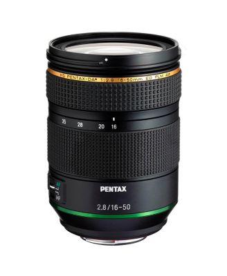 HD Pentax-DA 16-50mm f/2.8 ED PLM AW Lens, Bundle with 77mm Filter Kit, Cleaning Kit, Cleaning Cloth, Lens Cleaner