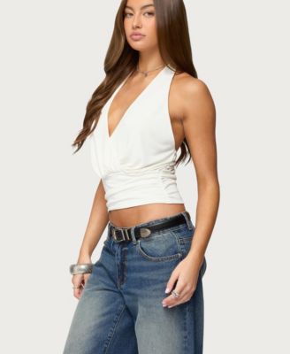 Women's Niya V Neck Halter Top