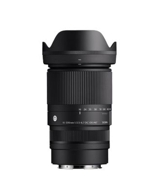16-300mm f/3.5-6.7 DC OS Contemporary Lens for Fujifilm X, Bundle with 67mm Filter Kit, PC Software Kit, Cap Keeper and Cleaning Kit